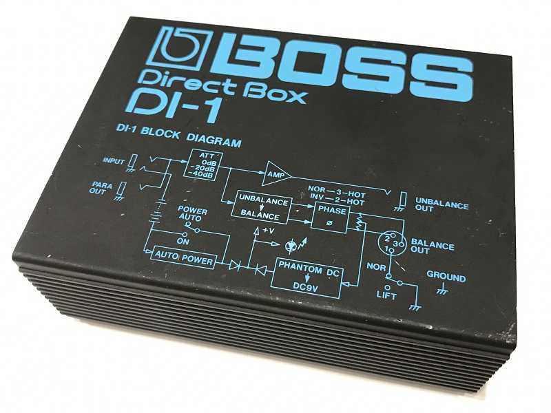 BOSS買取 DI-1 ダイレクトボックス