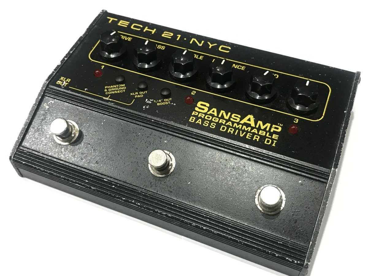 TECH21 PROGRAMMABLE BASS DRIVER DI 買取