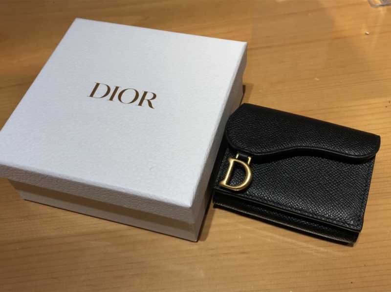 新品】DIOR ディオール SADDLE サドル コンパクト ウォレット | hahr.am