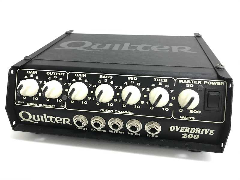 Quilter OVERDRIVE 200 ギターアンプヘッド 買取