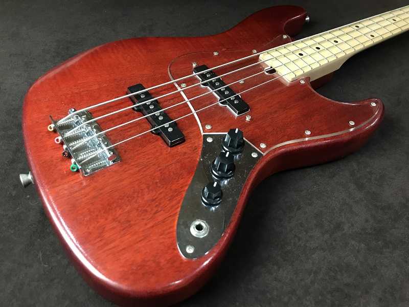 Bacchus WL-434 MAHO RED/OIL ジャズベース 買取