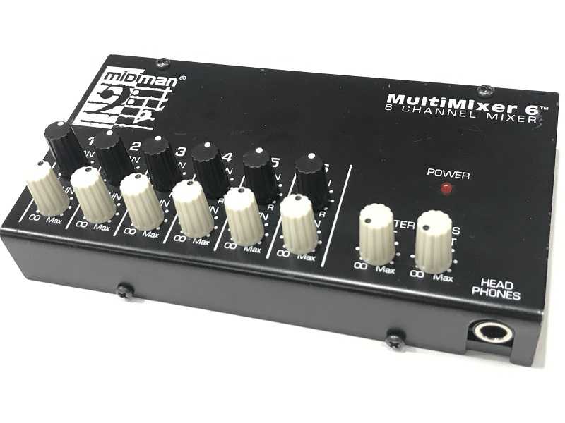 Midiman Multimixer 6 ミキサー 買取