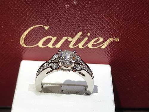 カルティエ　買取　ソリテールバレリーナリング