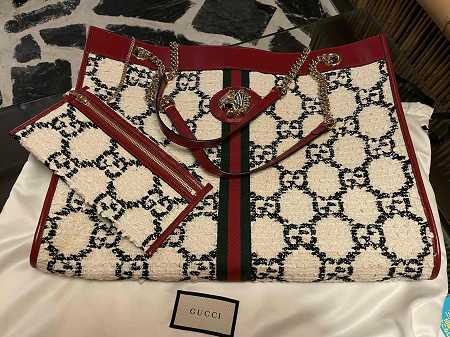 グッチ買取 ラジャラージチェーントートバッグ