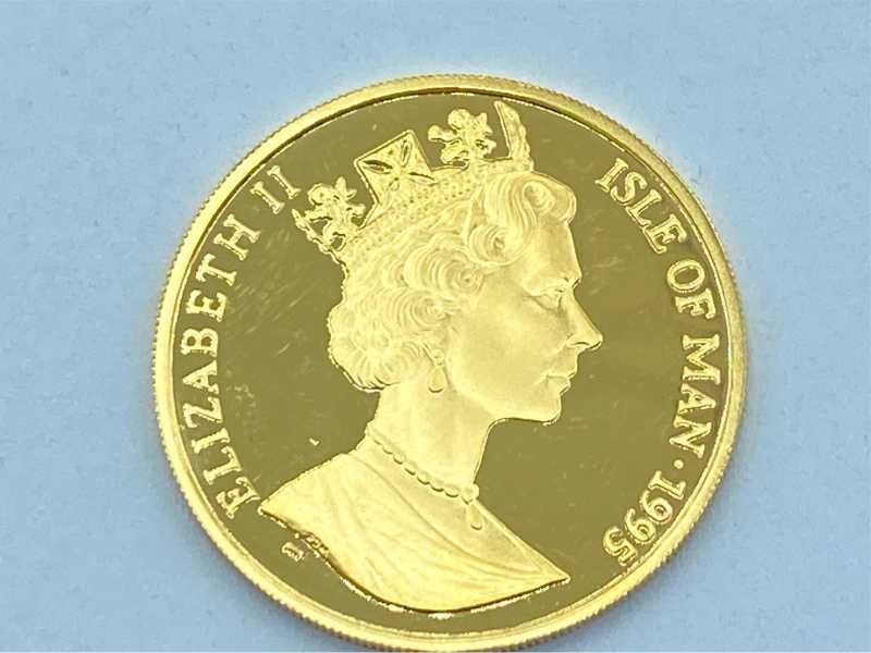 金買取 K24 マン島 キャットコイン 1995 ターキッシュキャット 1/2oz