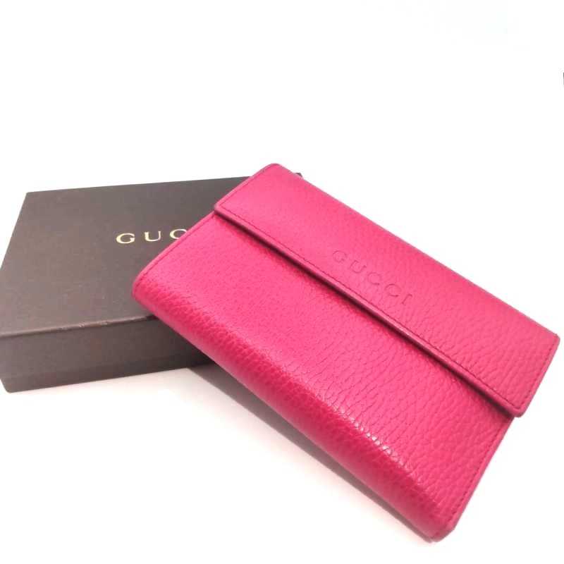 グッチ買取 3つ折り財布 346057