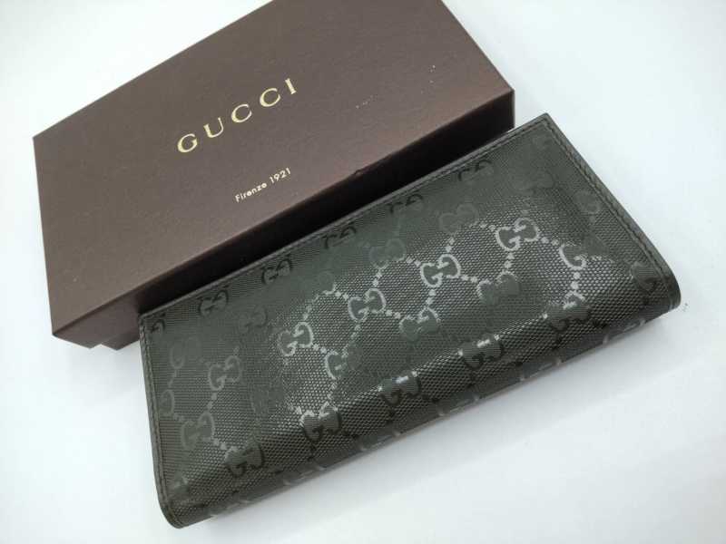 グッチ　買取　長財布　244995