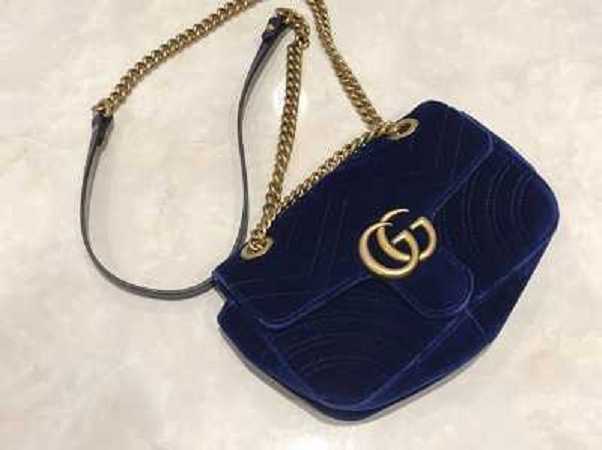 グッチ買取 GGマーモントミニバッグ 446744