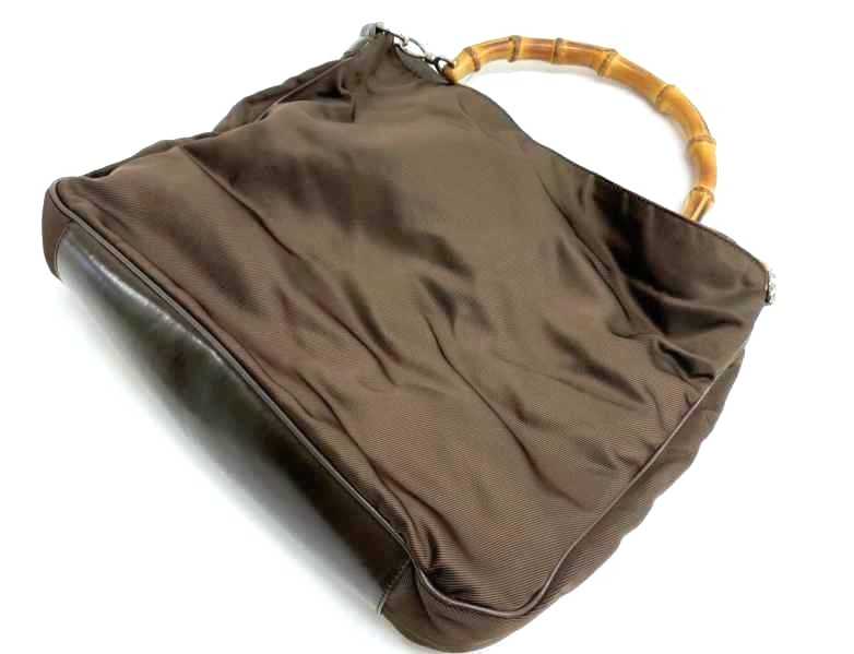 グッチ買取 バンブー ナイロン2WAYバッグ