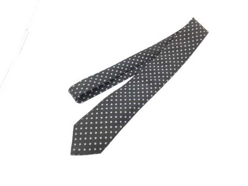 エルメス　買取　ネクタイ　シルク/ドット柄