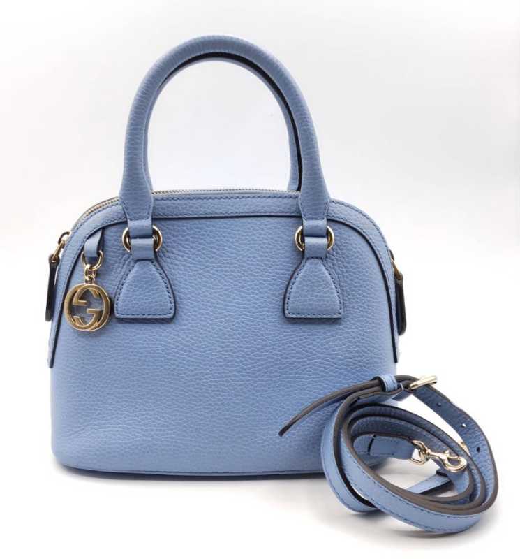 グッチ　買取　インターロッキングG　2WAYバッグ　449661