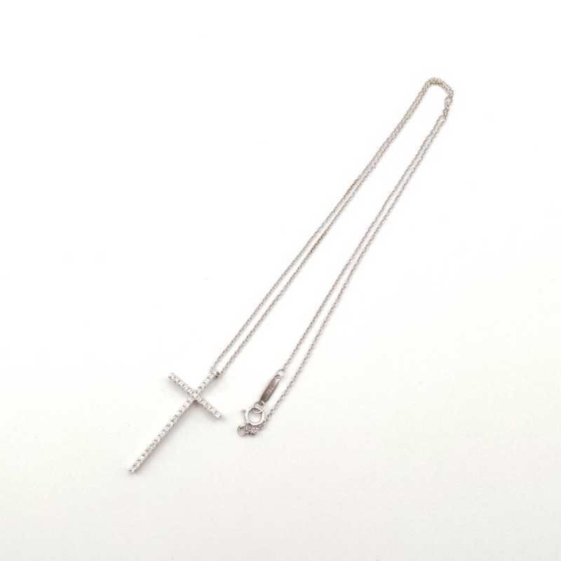 ティファニー買取 ダイヤモンドクロスネックレス