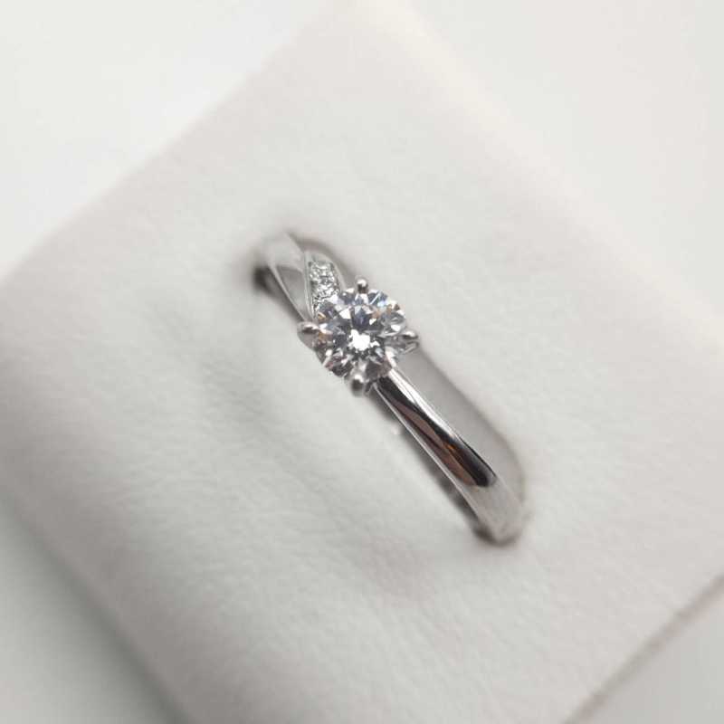 ダイヤモンド買取 プラチナリング 0.2ct