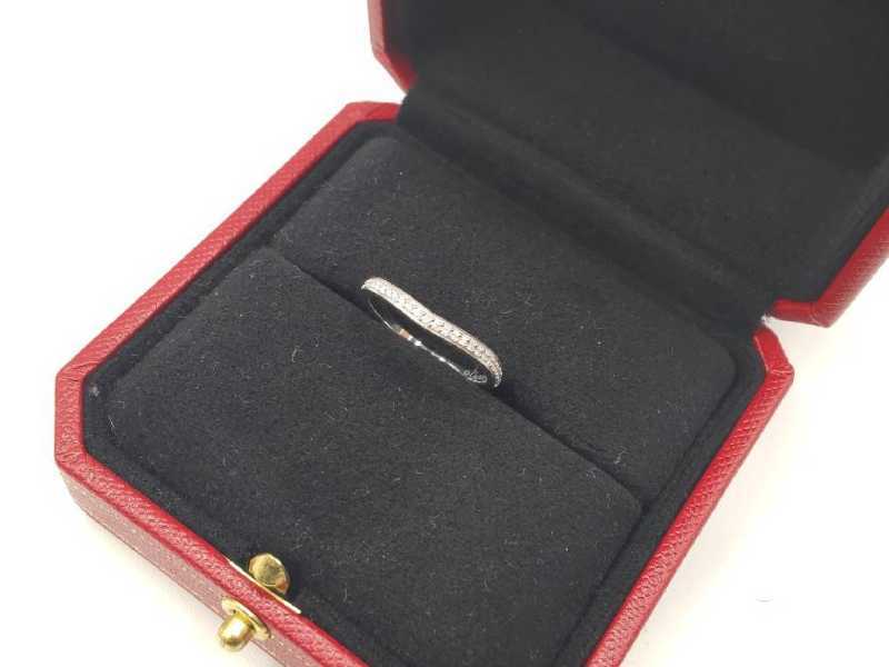 カルティエ　買取　バレリーナウェディング　リング