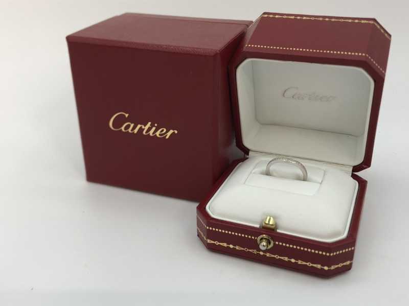 カルティエ買取 バレリーナウェディングリング B4093000