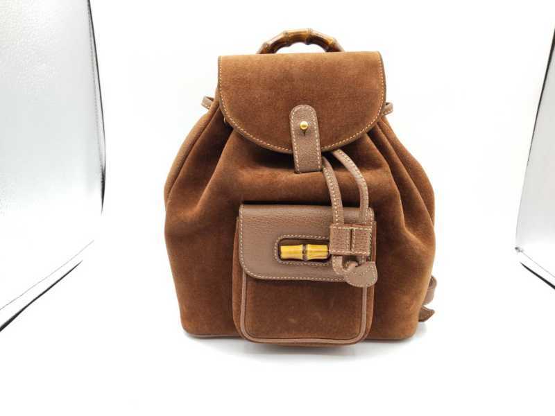 グッチ　買取　バンブー リュックサック