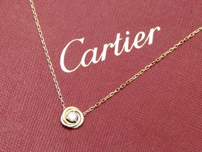 カルティエ トリニティダイヤネックレスの買取実績(159233 