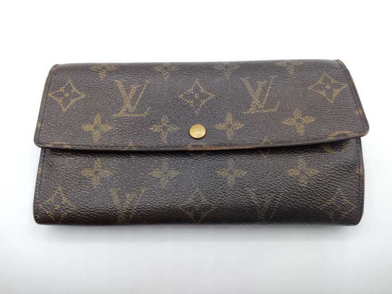 ルイヴィトン買取 長財布 ダメージ多数 M61725