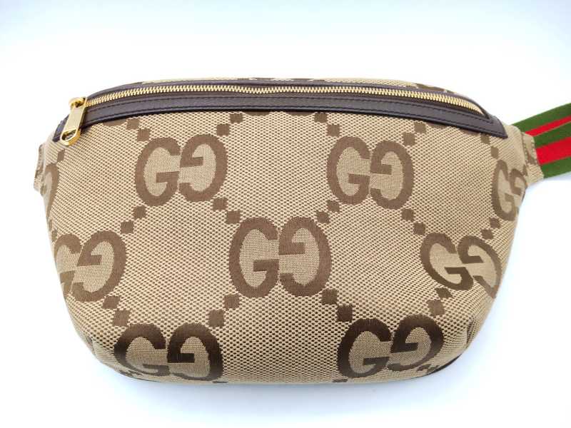 グッチ買取 ジャンボGG ベルトバッグ 696031