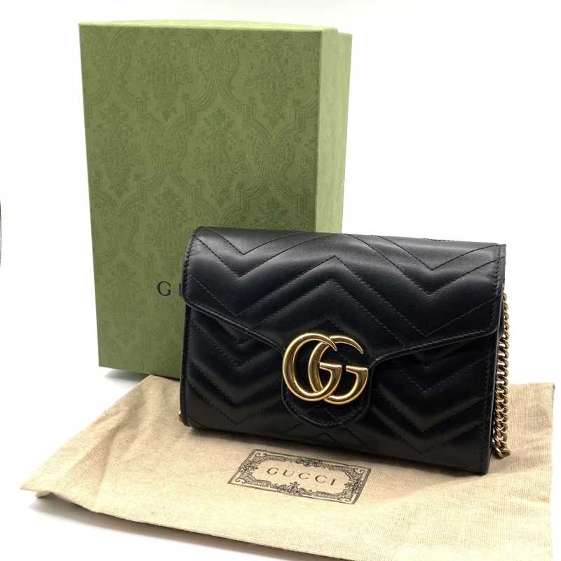 グッチ買取 チェーンウォレット474575