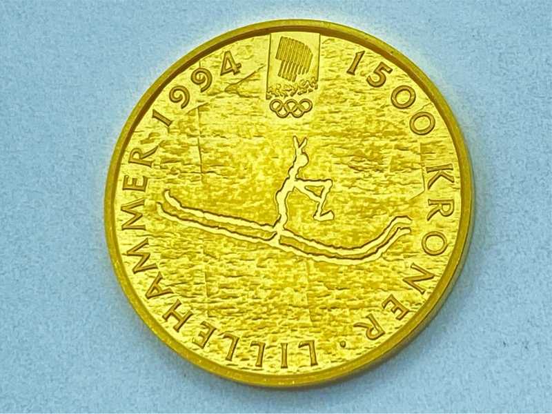 金買取 K22 リレハンメルオリンピック 記念金貨