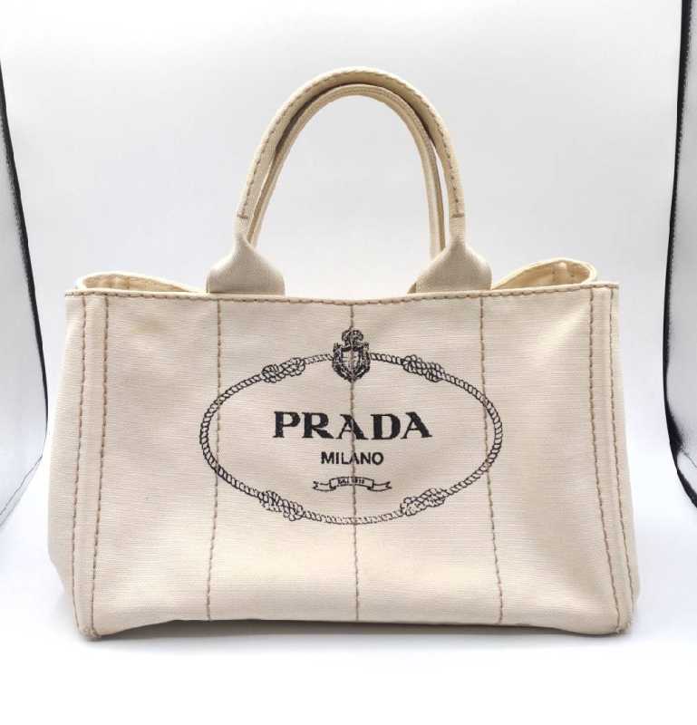 レビューを書けば送料当店負担】 PRADA カナパ 正規品 質屋鑑定済 S