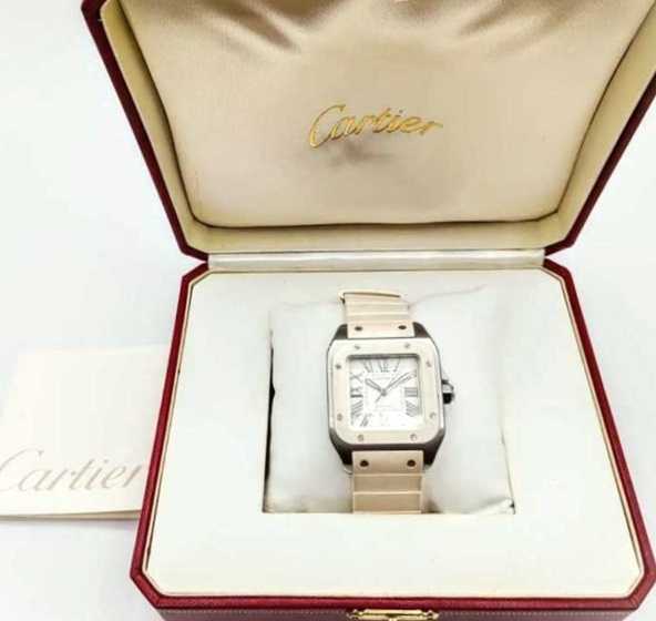 カルティエ買取　サントス100　W20122U2　時計