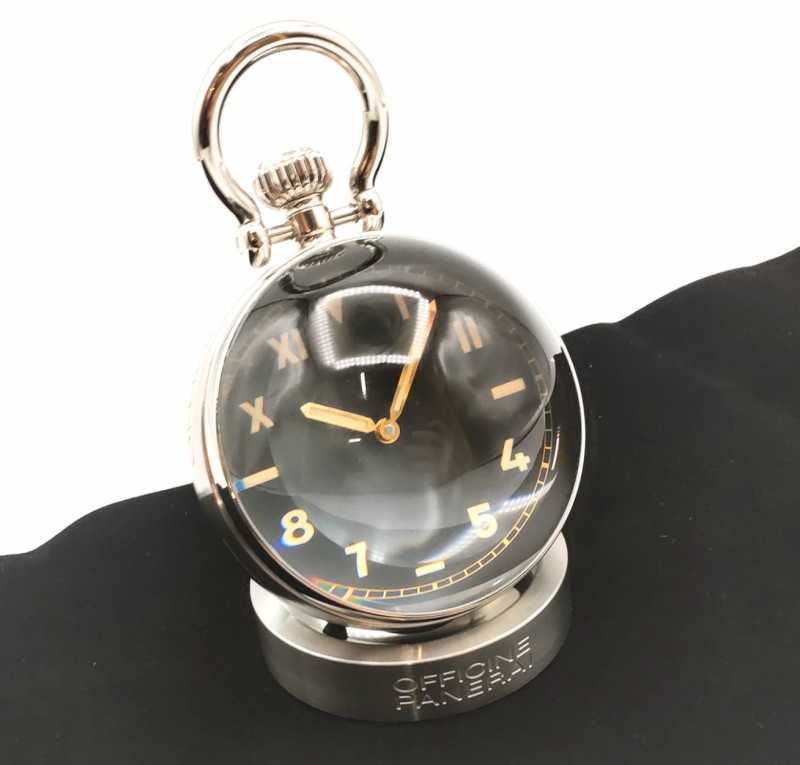 パネライ　買取　テーブルクロック　置時計　PAM00651