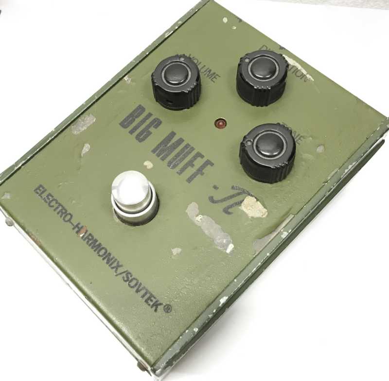 Electro-Harmonix Sovtek Russian Big Muff Army Green Tall Font 買取