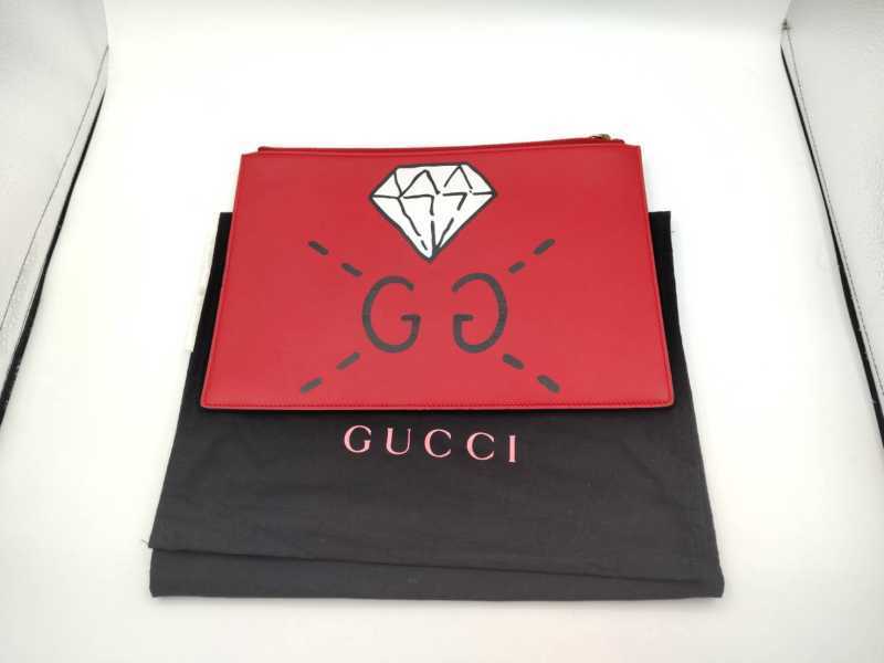 グッチ　買取　クラッチバッグ　445597