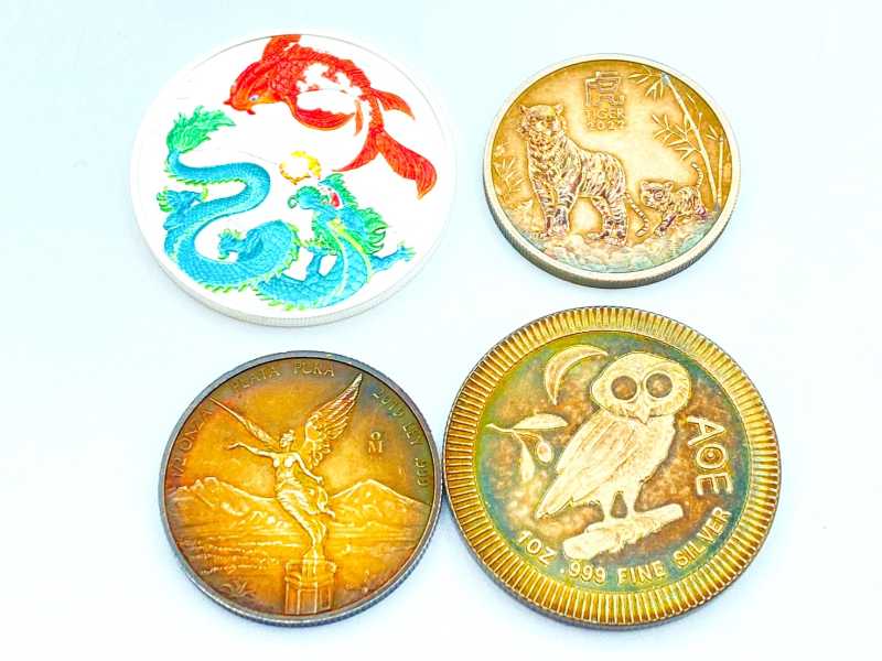 銀買取 SV1000（純金）コイン4点 94.0g