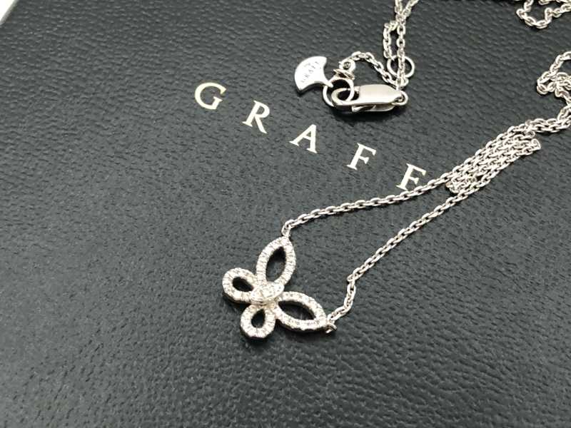 グラフ バタフライ ネックレス