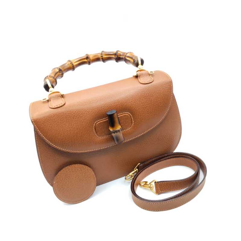 グッチ買取 バンブー 2WAY ハンドバッグ