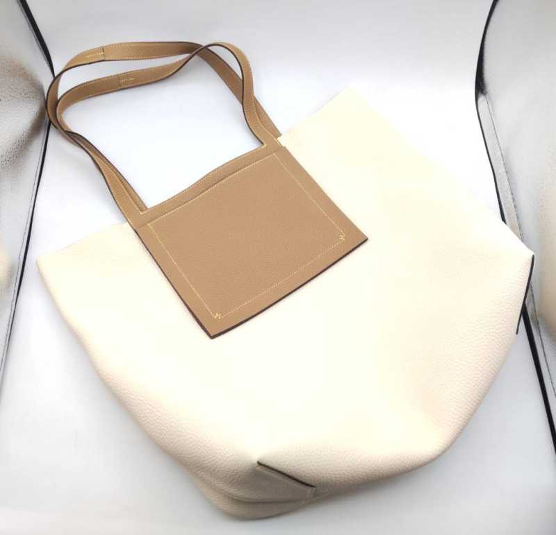 エルメス　買取　カバセリエ46　トリヨン/ナタ×チャイ