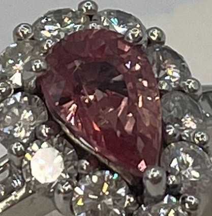 パパラチアサファイア　買取　宝石 1.5ct