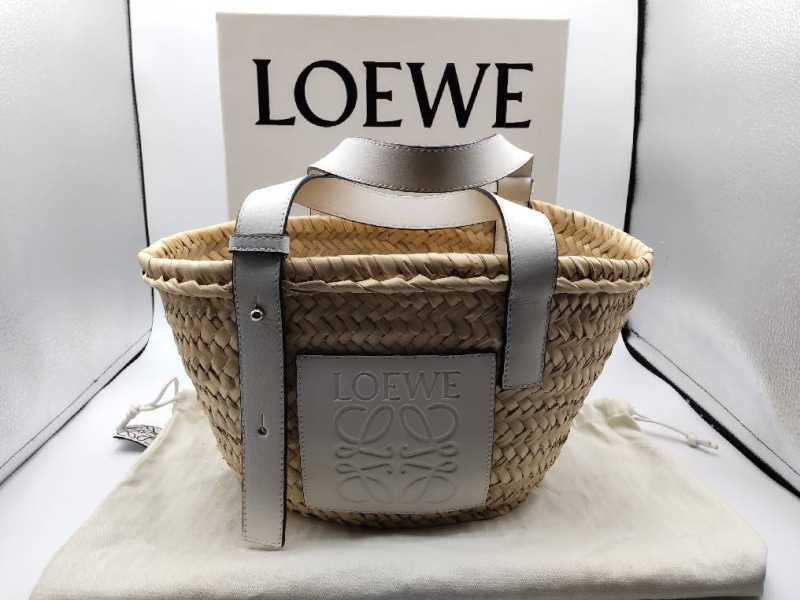 ロエベ　買取　カゴバッグ　