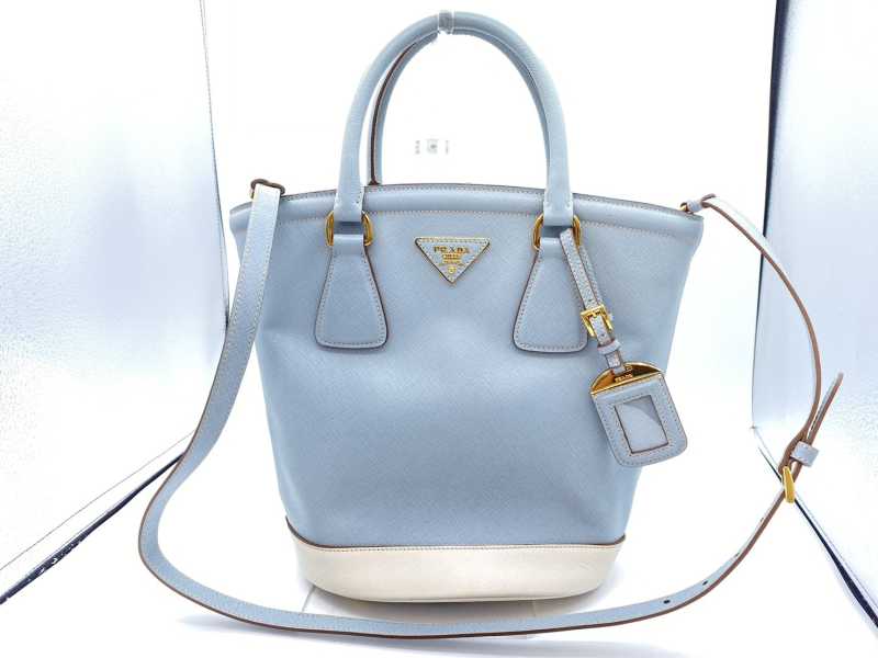 プラダ買取 サフィアーノ 2WAYバッグ B2442B