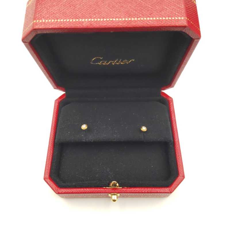 カルティエ買取 ダムール XS ダイヤ ピアス CRB8301214