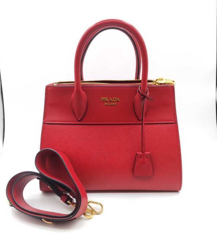 プラダ　買取　サフィアーノ・シティ　1BA103