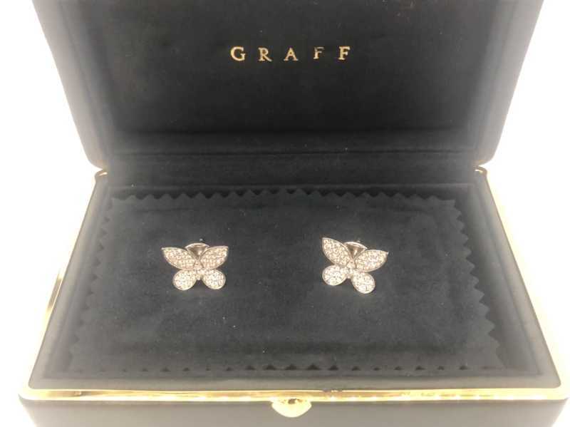 グラフ パヴェバタフライピアス