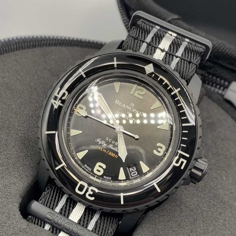 スウォッチ×ブランパン買取 オーシャンストーム S035B400