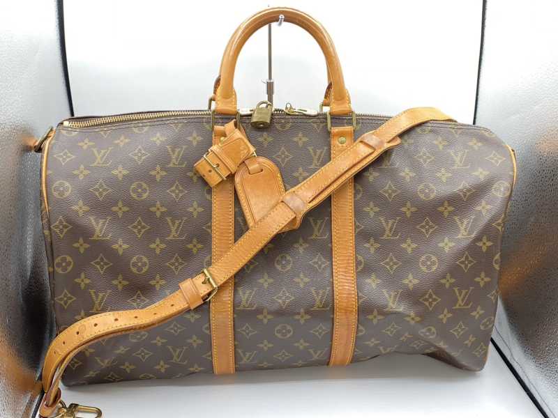 ルイヴィトン買取 キーポルバンドリエール 50 モノグラム M41416