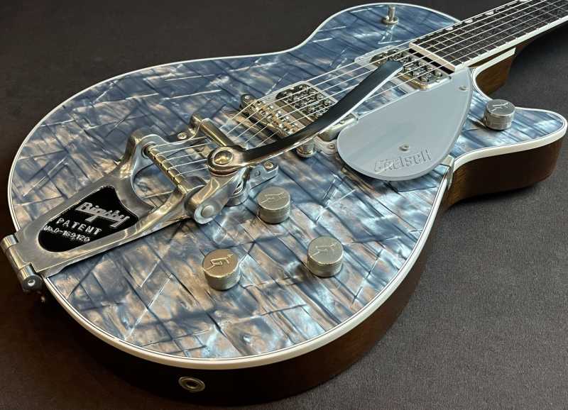 Gretsch G6129T Players Edition Jet FT with Bigsby Light Blue Pearl 買取