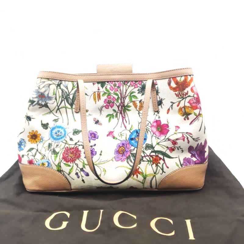 グッチ買取 フローラ キャンバストート 358470