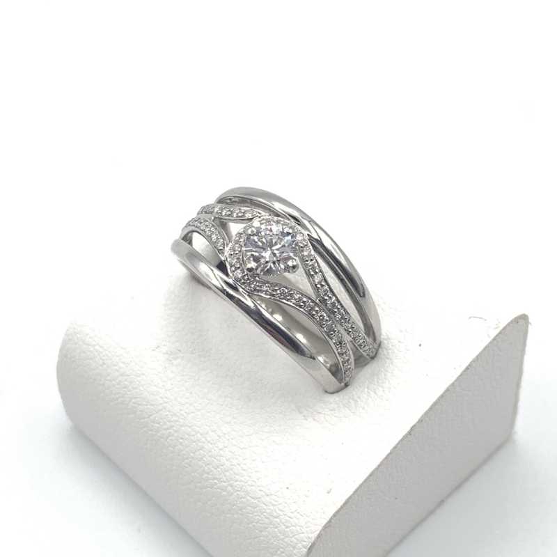 ダイヤモンド買取 プラチナリング 0.３ct