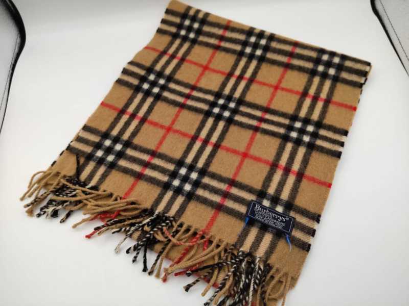 バーバリー買取 マフラー カシミヤ