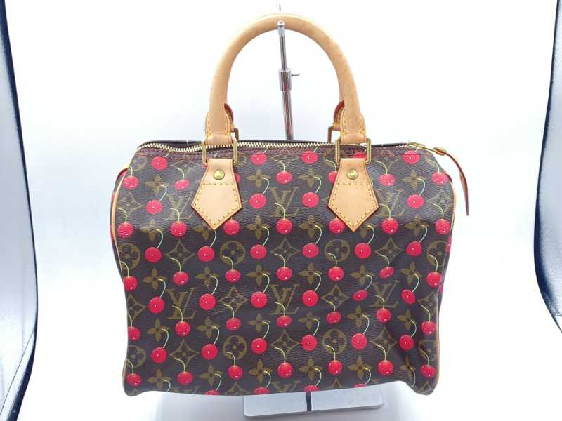 ルイ・ヴィトン スピ―ディ25 モノグラム チェリー