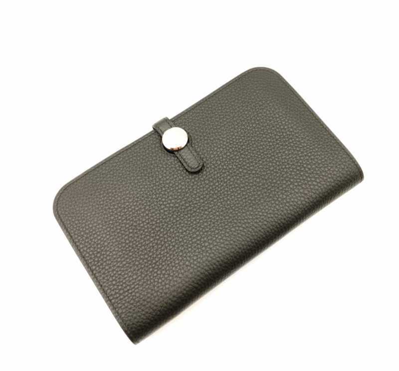 エルメス　買取　ドゴンロング　トリヨン/ブラック	