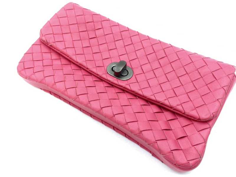 ボッテガヴェネタ買取 イントレチャート ポーチ 