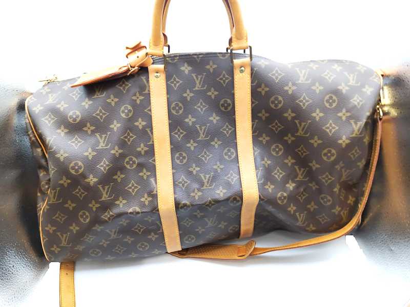 ルイヴィトン買取 キーポルバンドリエール55 モノグラム M41414